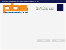 Tablet Screenshot of pbsbuildings.com